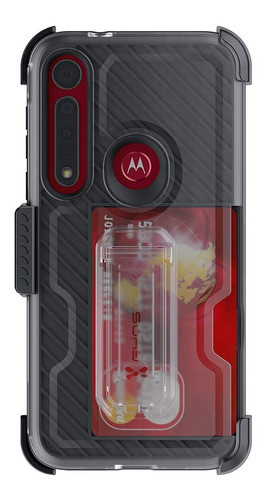 Funda Ghostek Iron Armor Moto G8 Plus Con Clip Para Cinturon 0