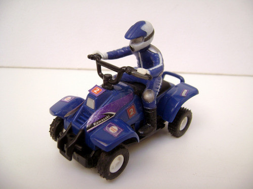Cuatriciclo Miniatura Slot Piloto Adorno Vitrina Leer Boedo 0