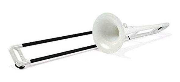 Pbone Jiggs Trombón De Plástico Blanco 1 Pbone Jiggs Trombón De Plástico Blanco 1