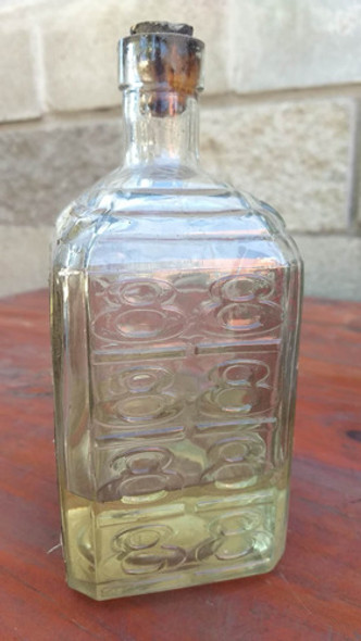 Botella Antigua De Licor 8 Hermanos 1 Botella Antigua De Licor 8 Hermanos 1