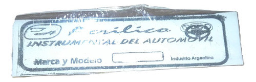 Acrilico De Tablero Ford Fiesta Escort Fiesta 97 /02,digital 0