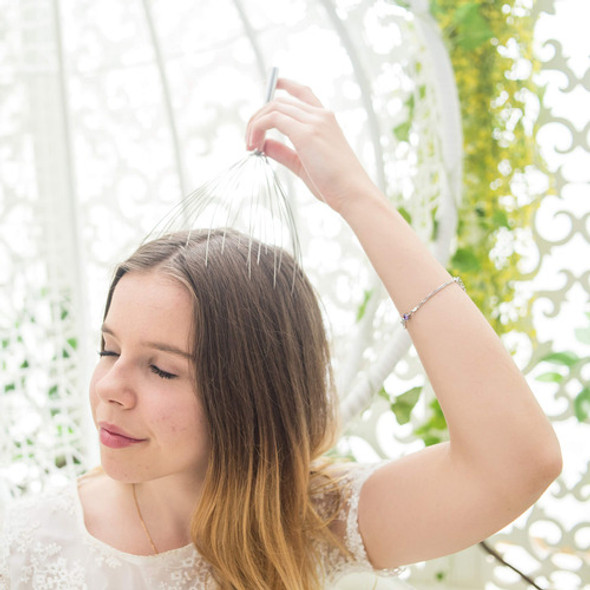 Rascador De Espalda Estensible + Masajeador De Cabeza 1