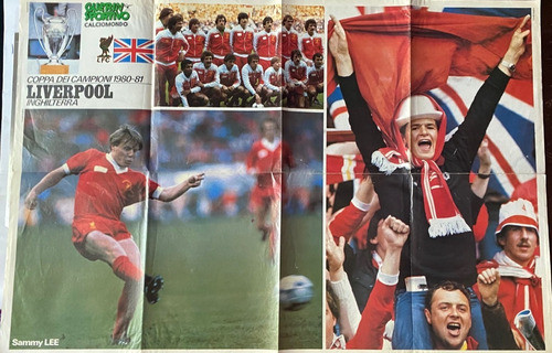 Poster Copa Campeones Liverpool 1981. Guerin Sportivo, Ez2ca 0