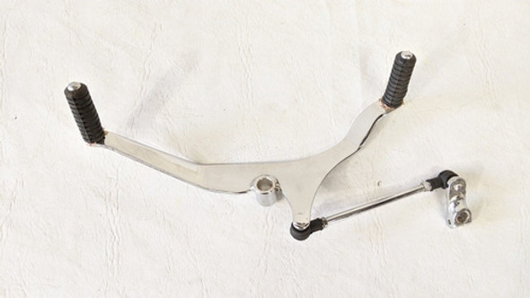Palanca De Cambios Doble Con Brazo Custom Varias Cafe Racer 0