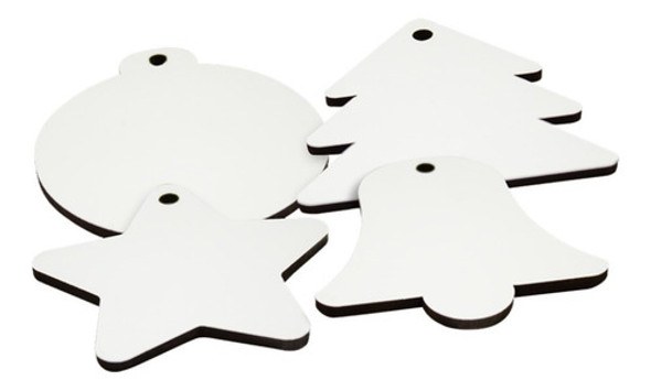 Adornos Navideño Navidad Madera Brillante Sublimar X25 0