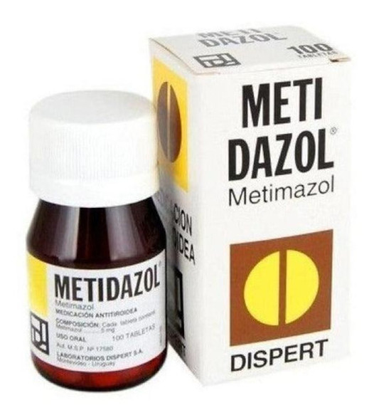 Metidazol 5 Mg 100 Comprimidos 1