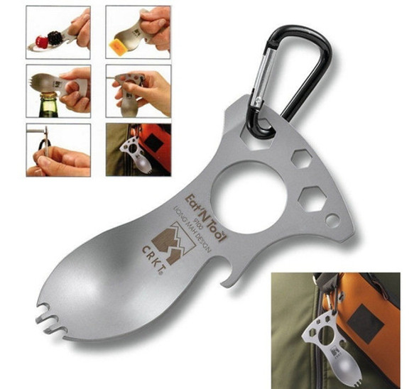 Multiherramienta Crkt Outdoor Cuchara Tenedor Eat'n Tool 1 Multiherramienta Crkt Outdoor Cuchara Tenedor Eat'n Tool 1