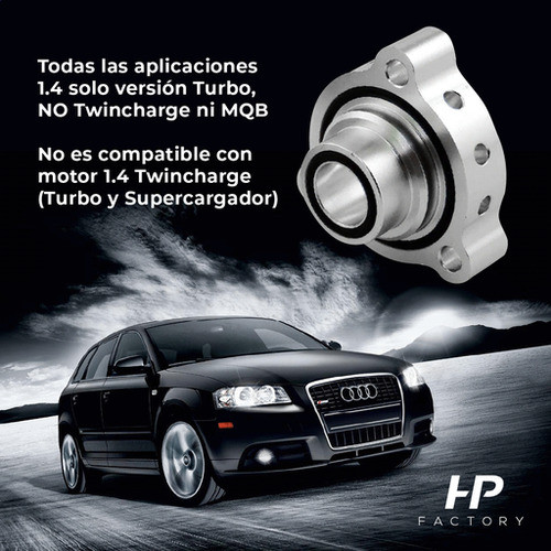 Valvula Alivio Blow Off Vento Passat Golf 2.0 Forge Spacer 1