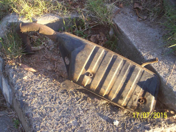 Caño Escape Scooter Tgb Palio 1