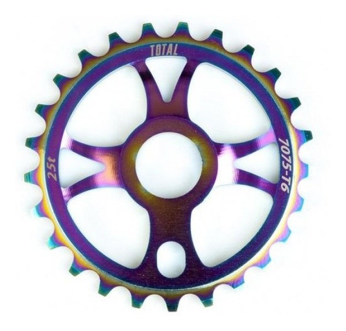 Plato Total Rotary Sprocket tornasolado 25t Pinta Pedal 0
