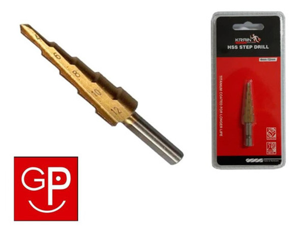 Mecha Cónica krain hss 4mm-12mm G P 1