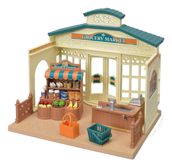 Tienda De Juguetes Para Criar Y Comerciar, Color Crema Y Mar 0