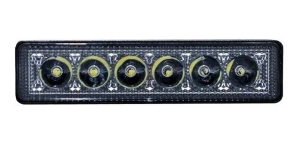 Par Faros Auxiliares Barra 6 Led 18w Flood Off Road Auto 4x4 0 Par Faros Auxiliares Barra 6 Led 18w Flood Off Road Auto 4x4 0