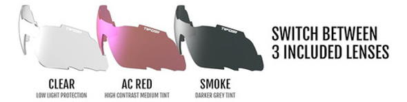 Gafas De Sol De Ciclismo Tifosi Optics Davos Con Kit De Inte 1