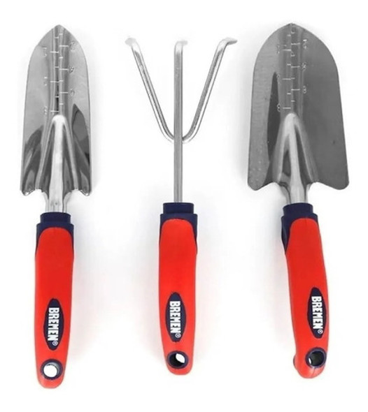 Set 3 Herramientas Jardin Bremen 2 Palas Y 1 Escardillo Kit 0