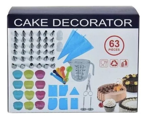 Set Picos Pasteleros 63 Piezas Manga Cornet Decoracion Torta 0 Set Picos Pasteleros 63 Piezas Manga Cornet Decoracion Torta 0