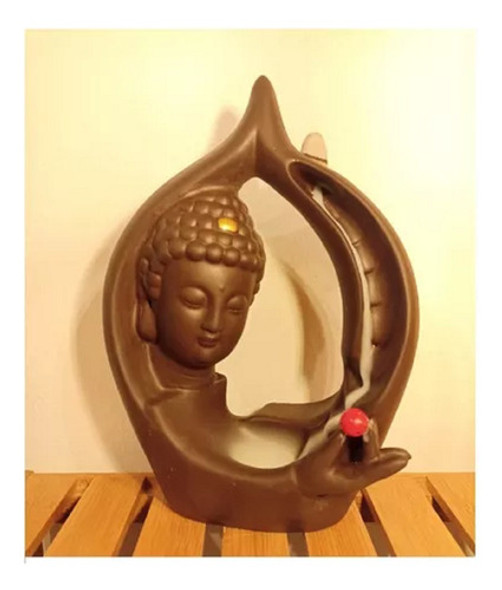 Fuente De Humo Aromaterapia Monje Buda Meditacion 1