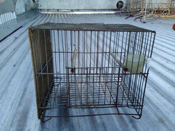 N.25- Jaula Para Pajaro 26,7 X 19,7 X 23,5 Alto 0