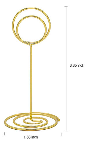 Naokboee 20pcs Titulares De Números De Mesa, Titulares De Ta 1