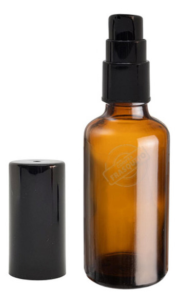 10 Frascos Colirio Europeo 30ml Dosificador Gota Negro 0