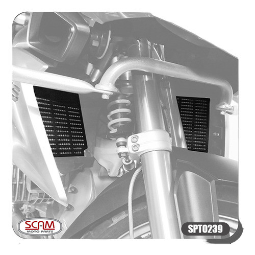 Protector De Radiador Bmw R1200 Gs 2013+ Mk Motos #03 0