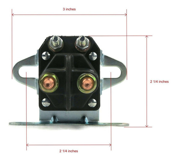 Solenoide De Arranque Para Exmark Cesped Boy Toro 104  3189 1