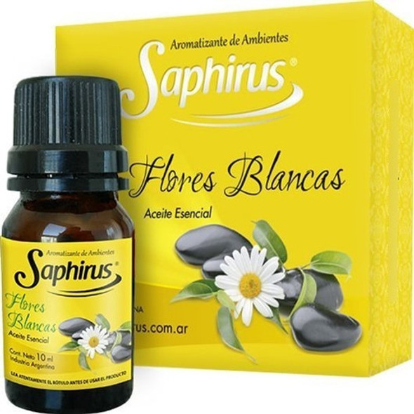 Aceite Esencial Saphirus Flores Blancas 0