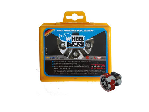 Tuercas De Seguirdad Antirrobo Ford Ranger Wheel Locks 0