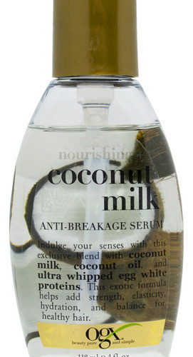 Ogx Coconut Milk Serum Anti Quiebre Nutritivo Pelo 118ml 3c 1