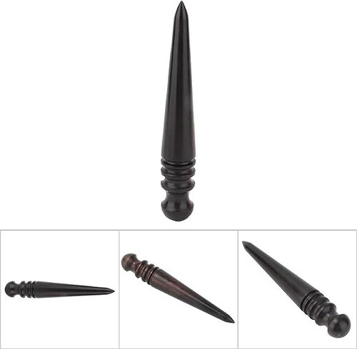 Bruñidor Para Bordes (de Ébano) Herramienta Para Cuero 1