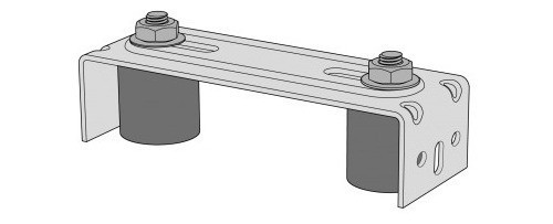 Estabilizador De 2 Ruedas Para Portones Corredizos X Unidad 1