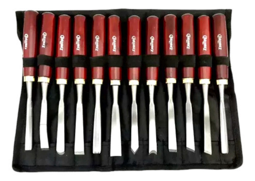 Formones Gubias Tallado Madera X 12 Calidad Pro - En Oferta 0