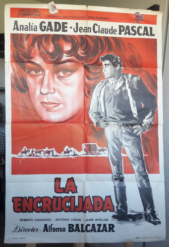 Afiche Cine Poster Encrucijada Analía Gadé Alfonso Balcazar 0