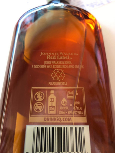 Whisky Johnnie Rojo 1l 1