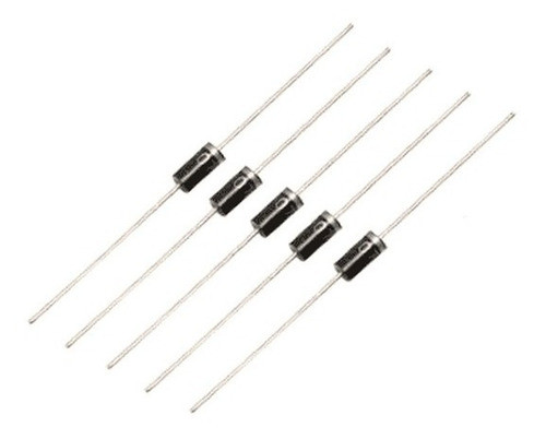 Diodo Rapido 1a 1000v 500ns Fr107 Pack 5 Unidades 0