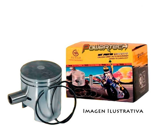 Kit Piston Completo Sungo Yamaha Ybr 125 / Xtz 125 1