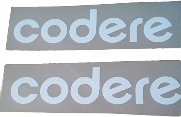 Combo De 2 Parches Codere P Camiseta River Color Blancos 0