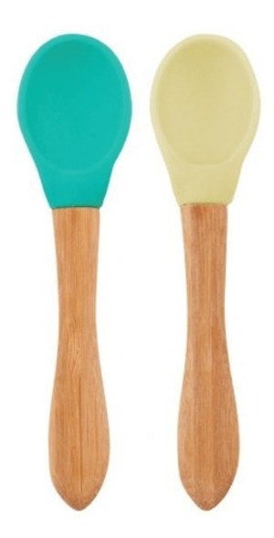 Minikoioi Cucharas Punta Silicona Premium Verde Amarilla 0 Minikoioi Cucharas Punta Silicona Premium Verde Amarilla 0