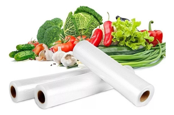 4 Rollos X2 (8u)rollos Gofrados Envasadora Al Vacío 22cmx5m 1 4 Rollos X2 (8u)rollos Gofrados Envasadora Al Vacío 22cmx5m 1