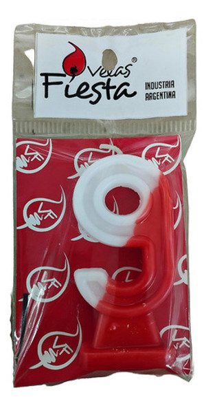 Vela Numero Futbol De River Nº9 0