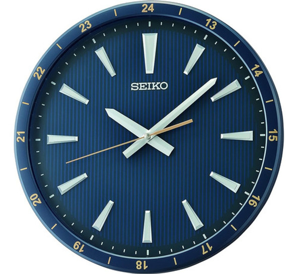 Seiko 14 Pulgadas Kao Reloj De Pared, Azul 0 Seiko 14 Pulgadas Kao Reloj De Pared, Azul 0