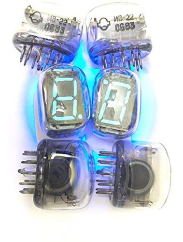 6-pcs-lot-vintage-ussr-nixie-vfd-indicator-iv-22-iv22-nos 6- 0