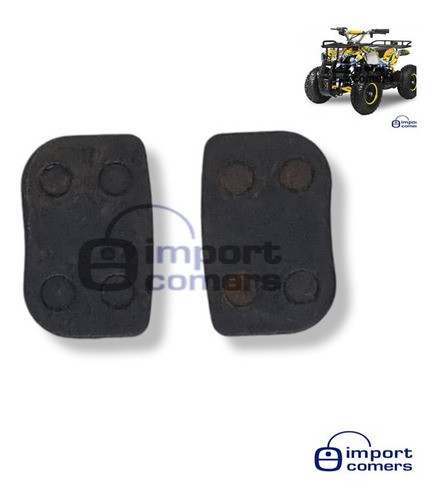 Pastilla De Freno Cuatriciclo Electrico 36v 500/800w Sunra 1