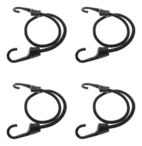 Paquete De 4 Cuerdas Elásticas De 12 Pulgadas Con 0