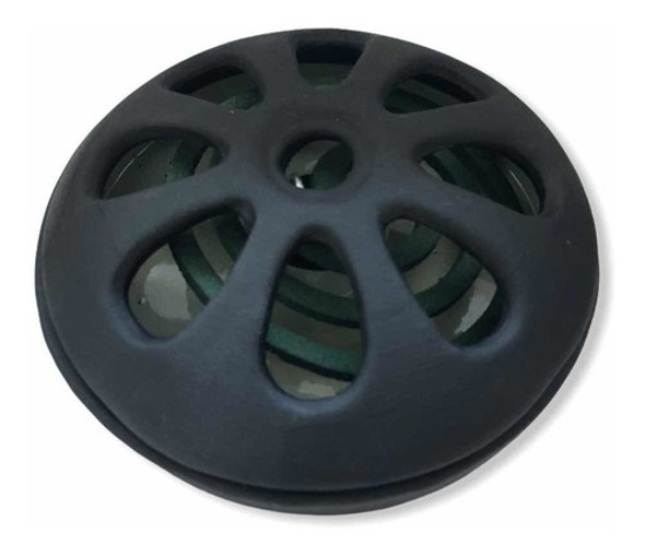 Porta Espiral Mosquito De Ceramica +12espiral +1regalo Negro 1 Porta Espiral Mosquito De Ceramica +12espiral +1regalo Negro 1