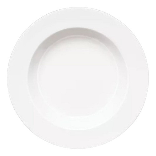 Set X 6 Plato Hondo 21 Cm Germer Linea Capri Porcelana G 0