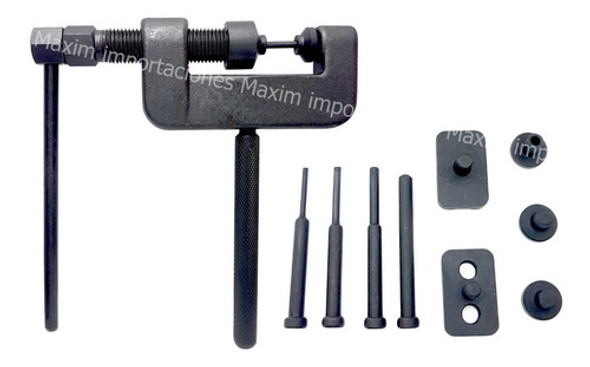 Corta Cadena Moto Y Remacha - Kit 13 Piezas - Eurotech 1 Corta Cadena Moto Y Remacha - Kit 13 Piezas - Eurotech 1