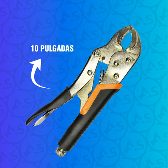 Pinza De Presion Fuerza Con Mango Mordaza Regulable Acero 1 Pinza De Presion Fuerza Con Mango Mordaza Regulable Acero 1