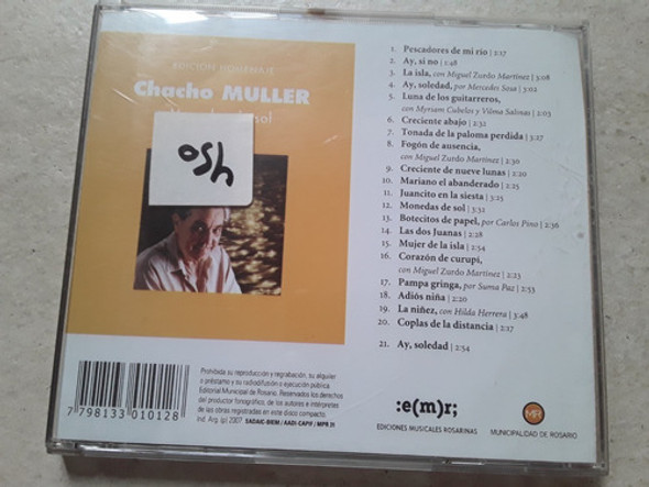 Chacho Muller - Monedas De Sol - Cd / Kktus 1