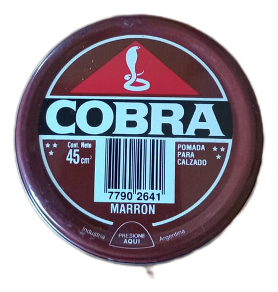 Pomada Para Calzado Cobra X 18 Unidades 0
